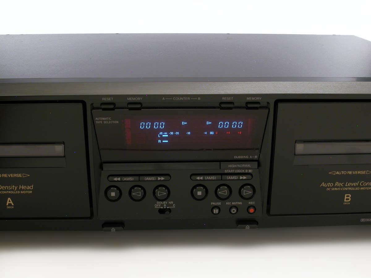 sony dual cd player recorder